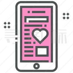 手机爱情图标