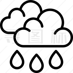 下雨图标