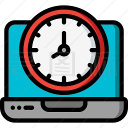 电脑时间图标