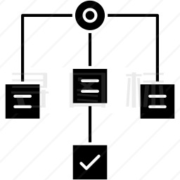 工作流程图标