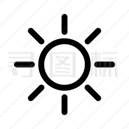 太阳图标