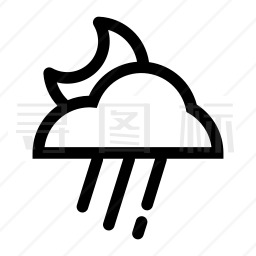 下雨图标