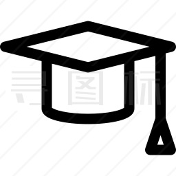 学位帽图标