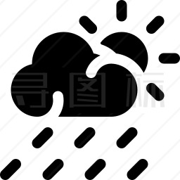 下雨图标