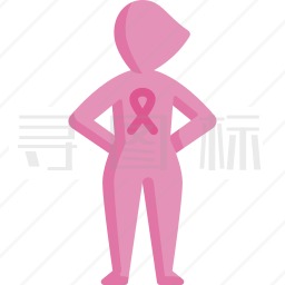 乳腺癌宣传图标