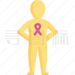 乳腺癌宣传图标