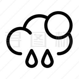 下雨图标