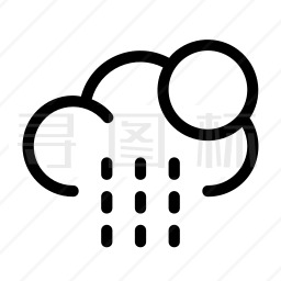 下雨图标