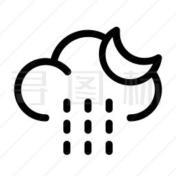 下雨图标