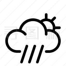 下雨图标