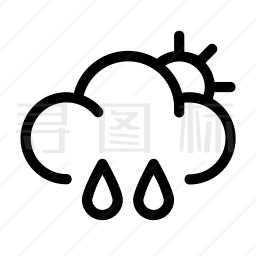 下雨图标