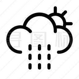 下雨图标