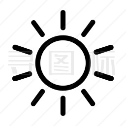 太阳图标