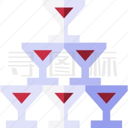 红酒塔图标