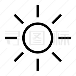 太阳图标