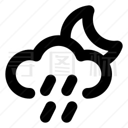 下雨图标