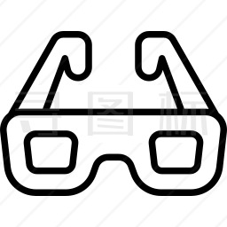 3D眼镜图标