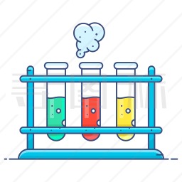 试管分析图标