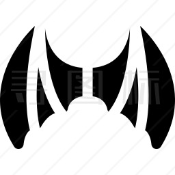 蝙蝠翅膀图标