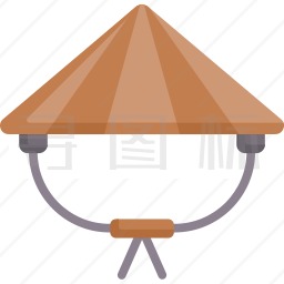 亚洲帽子图标