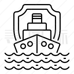 船只保险图标