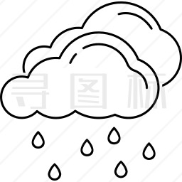 下雨图标