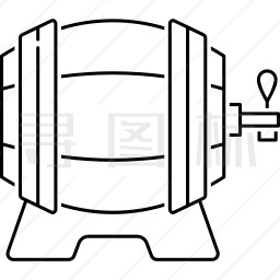 啤酒桶图标