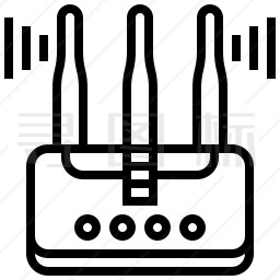 WiFi路由器图标