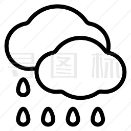 下雨图标