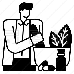 植物疗法图标