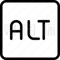 Alt键图标