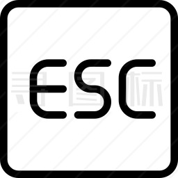 ESC键图标