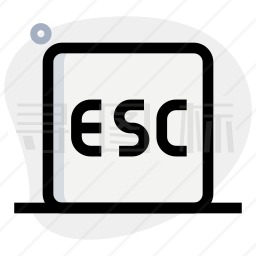 ESC键图标