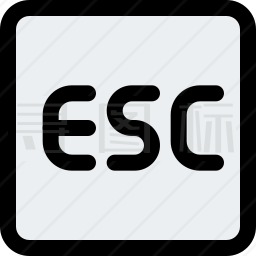 ESC键图标