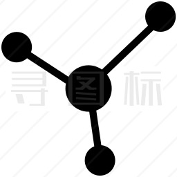 分子结构图标