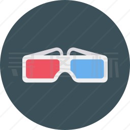 3D眼镜图标