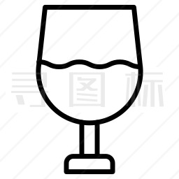 葡萄酒杯图标