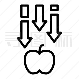 苹果重力图标