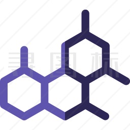 分子结构图标