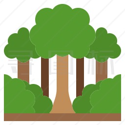 森林树木图标