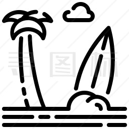 冲浪板图标