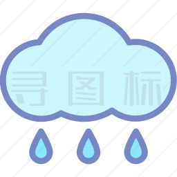 下雨图标