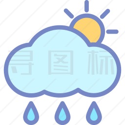 下雨图标