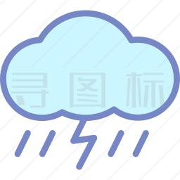 下雨图标