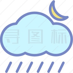 下雨图标