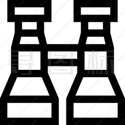 双筒望远镜图标