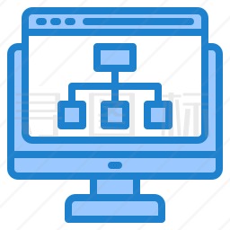 网页流程图图标