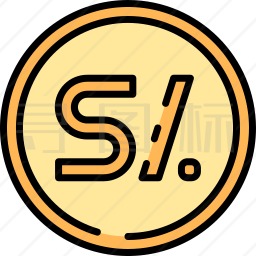 秘鲁货币图标