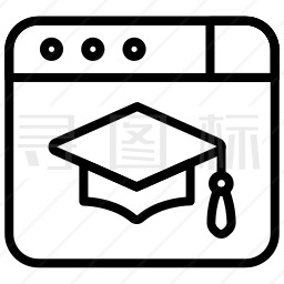 电子学习图标