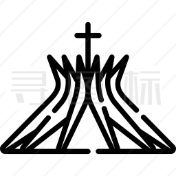 巴西利亚大教堂图标